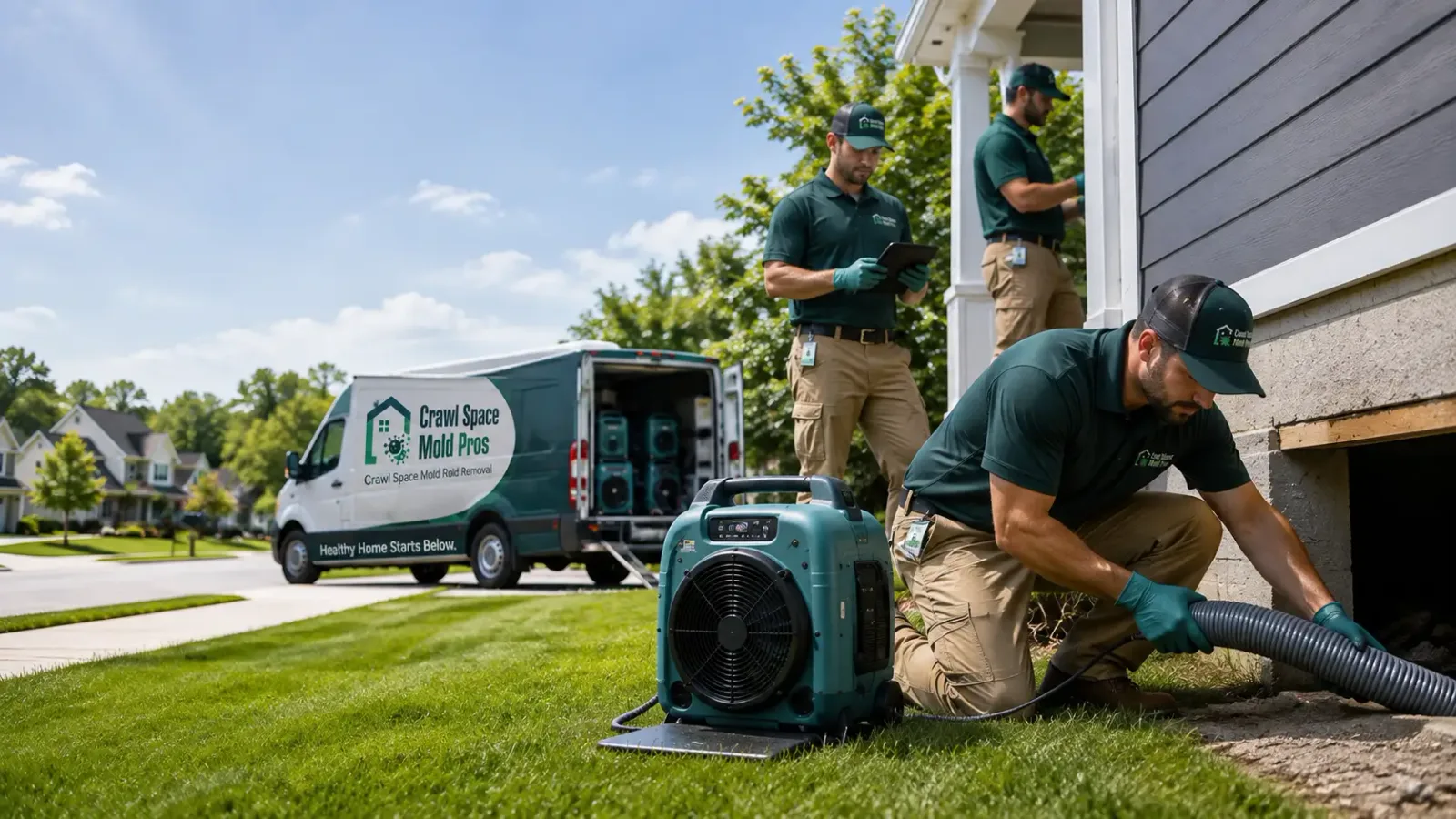 Crawl Space Mold Removal in Modesto, CA